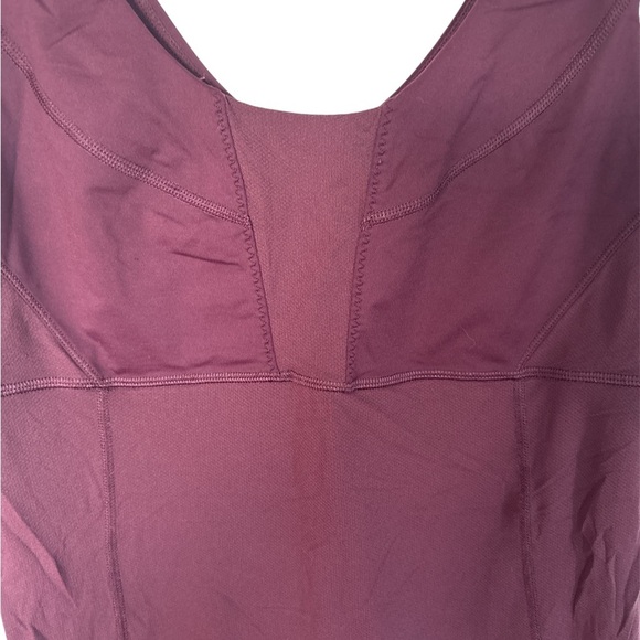Lululemon Womens Wrappers Delight Tank Bordeaux Drama Top Burgundy Maroon - Picture 2 of 7